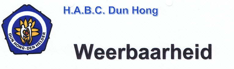 Weerbaarheid @ H.A.B.C. Dun Hong | Den Helder | Noord-Holland | Nederland